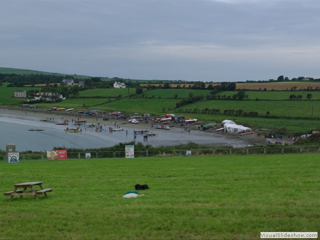 The Spectator Area before it got busy